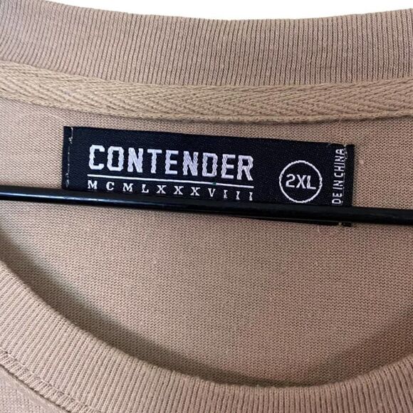 Contender MCMLXXXV111 Graphic Tiger Top Size 2XL Unisex - Picture 4 of 8